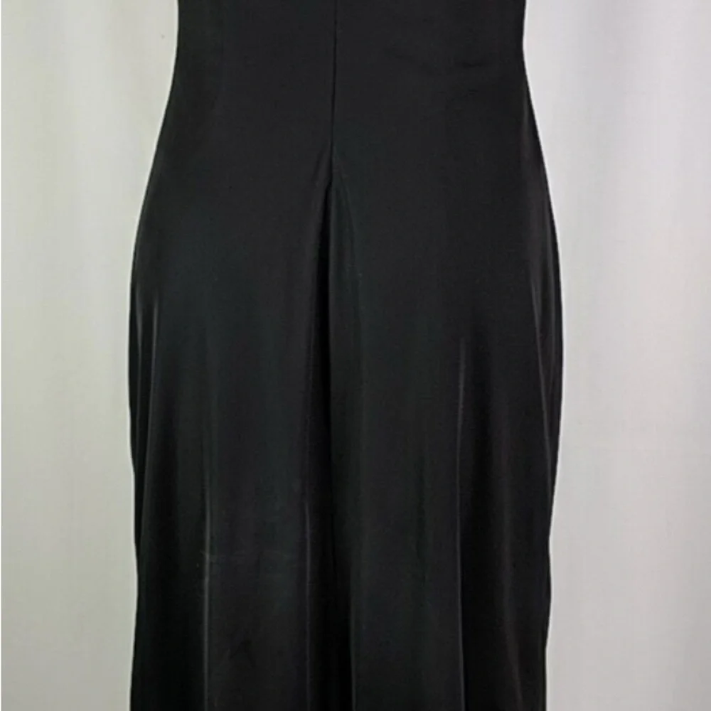 David Meister Midnight Asymmetrical Dress - Picture 7 of 9